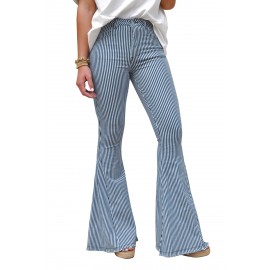 Mile High Pin Stripe Bell Bottoms