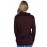 Burgundy Heathered Kangaroo Pocket Sweatshirt